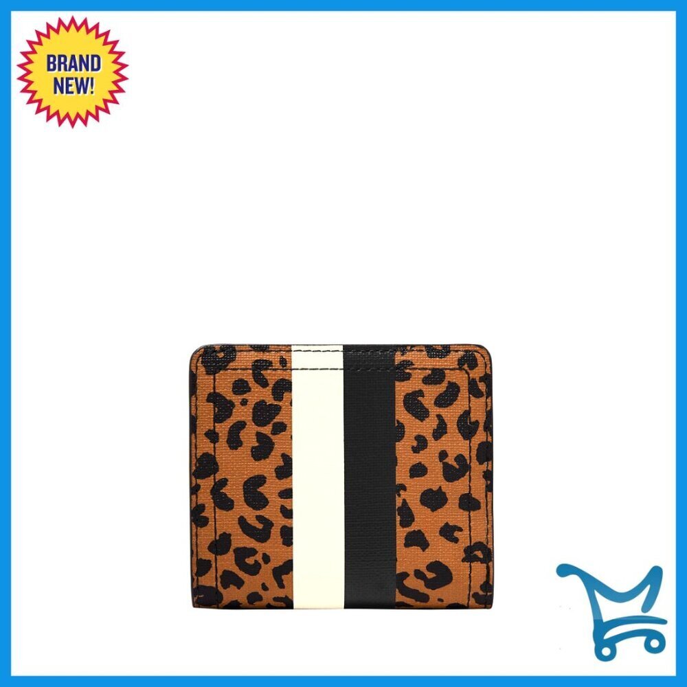 Slim RFID Bifold Wallet with Key Ring and Zipper Pocket